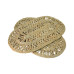 Handmade Natural Jute Mat (Set of 10) - 38 CMS