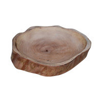 Natural Wooden Salad Bowl - Small Size