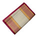 Madur Grass Triple Folded Mat / Chatai - (6.5x4.5 ft - Maroon)
