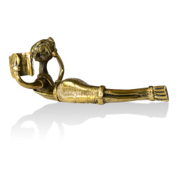 Dhokra Metal Craft – Lady Reading Book Dhokra Metal Craft – Lady Reading Book