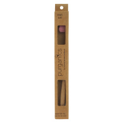 Purganics Adult Bamboo Toothbrush Soft