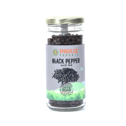 Induz Organic Black Pepper Whole - 100 GMS