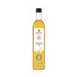 Induz Organic Cold Pressed Sunflower Oil - 1 L