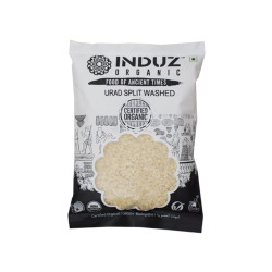 Induz Organic Urad Split Washed - 500 GMS