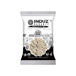 Induz Organic Urad White Whole - 500 GMS