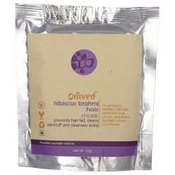 Omved Hibiscus Brahmi Hair Mask - 50 GMS