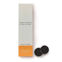 Omved Organic Multipurpose Charcoal Tablets - 6 Tablets
