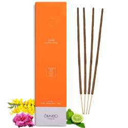 Omved Love Incense Sticks (Organic & Natural) - 30 Sticks Omved Love Incense Sticks (Organic & Natural) - 30 Sticks