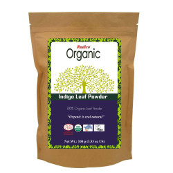 Radico Organic Indigo Leaf Powder - 100 GMS