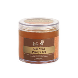 Rustic Art Organic Aloe Vera & Papaya Gel - 100 GMS Rustic Art Organic Aloe Vera & Papaya Gel - 100 GMS